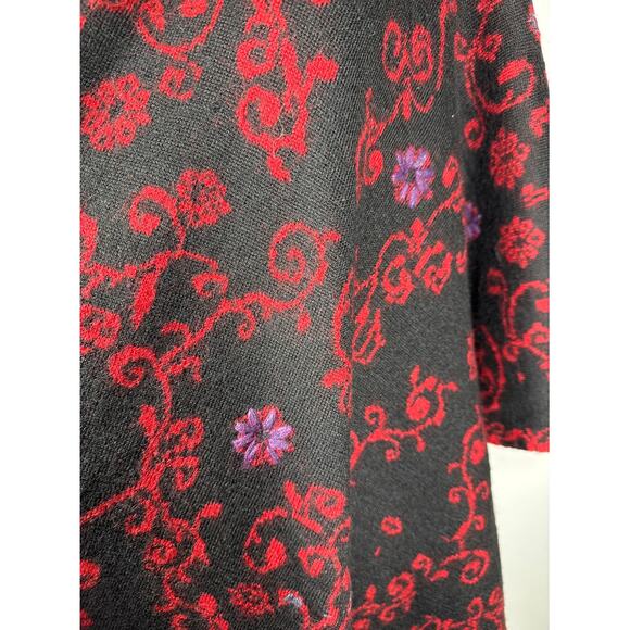 Tey Art, Alpaca Cape / Poncho Alpaca Blend, One Size, Reversible - Picture 15 of 16